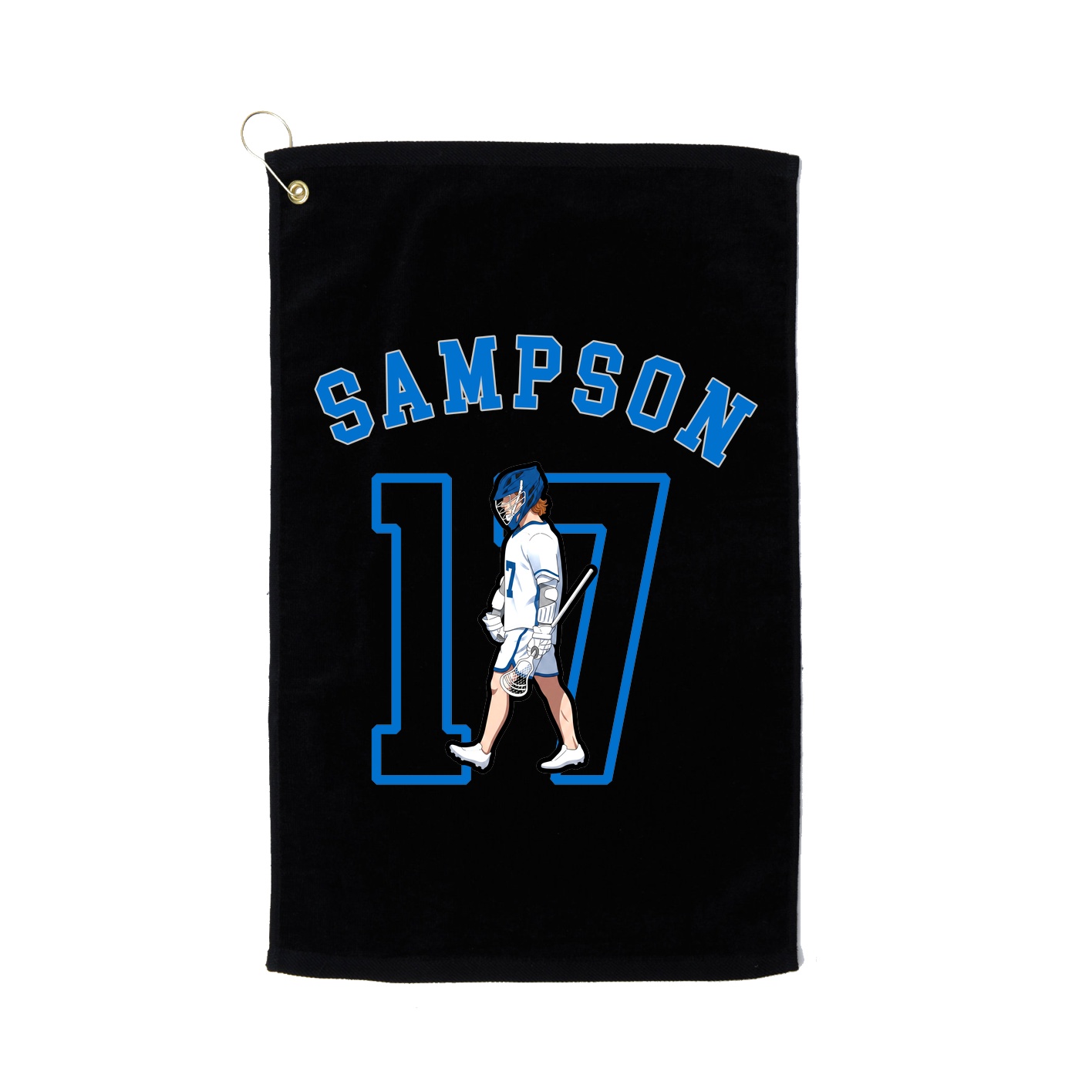 Golf Towel — Shirsey Arch in Black