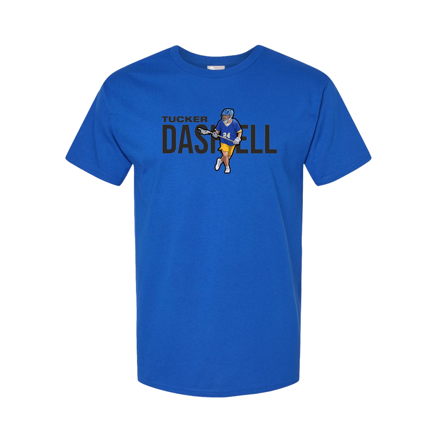 Tee — Player Name in Royal