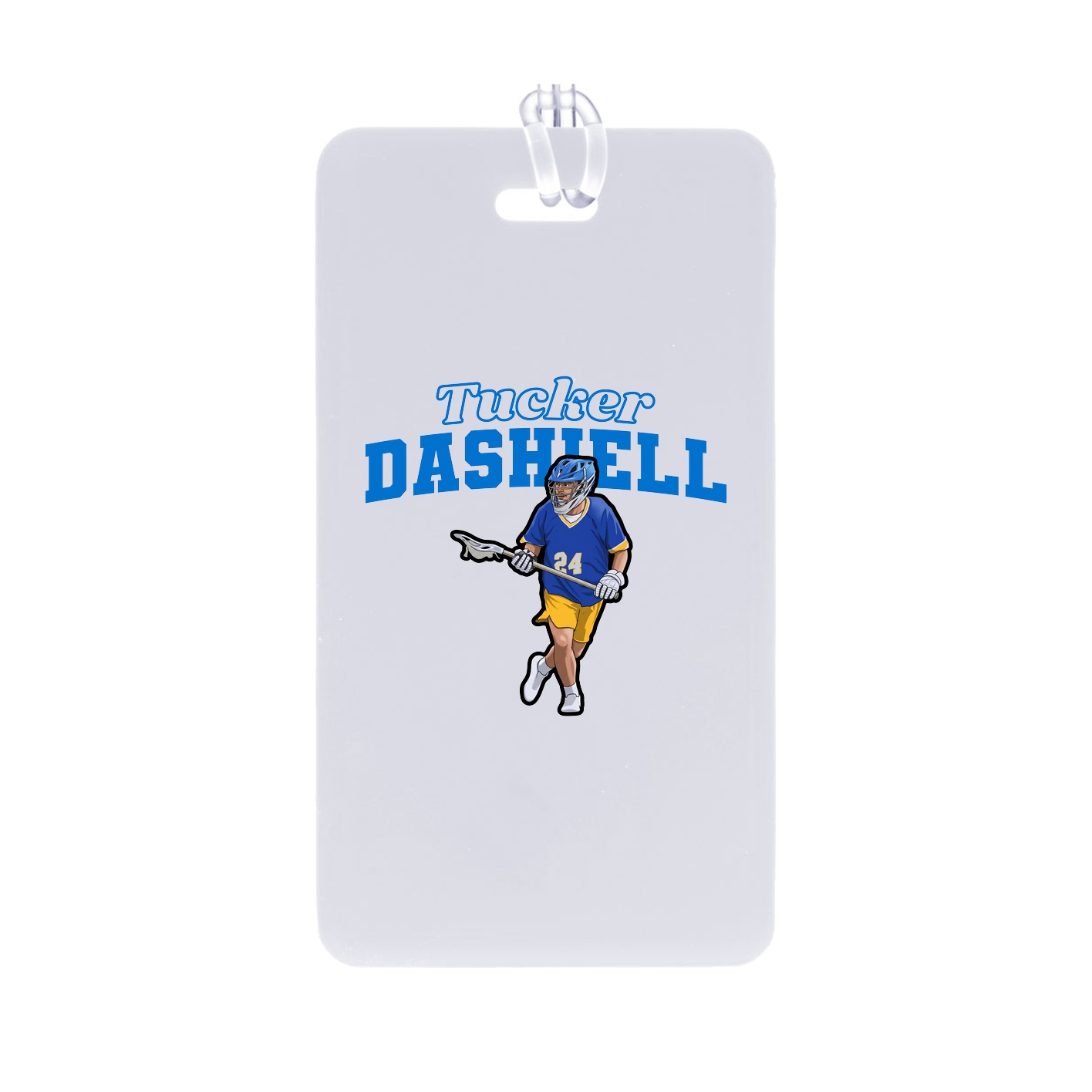 Bag Tag — Name Arch in Classic
