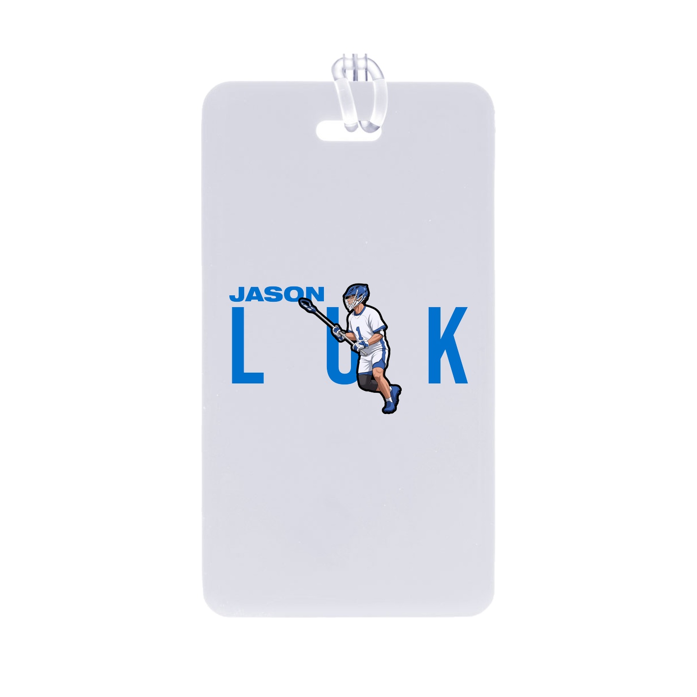 Bag Tag — Player Name in Classic