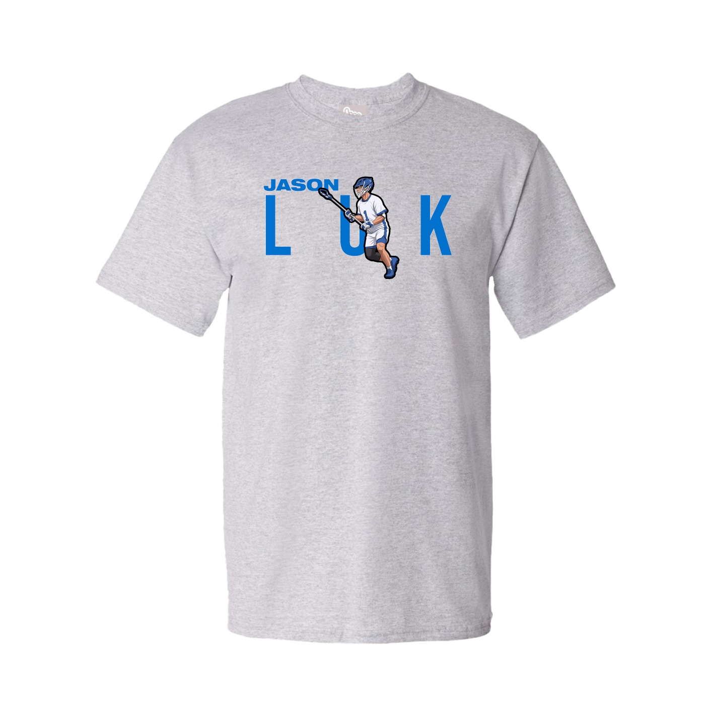 Youth Tee — Player Name in Grey