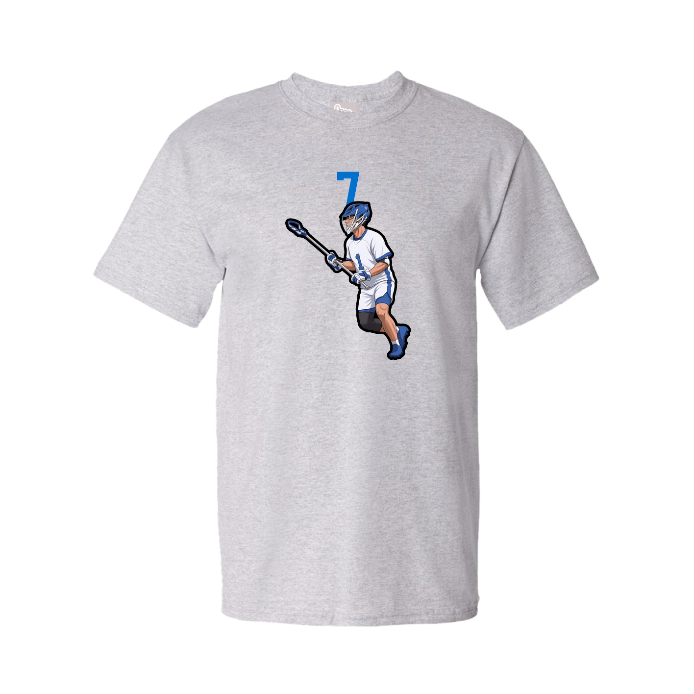 Tee — Number Top in Grey