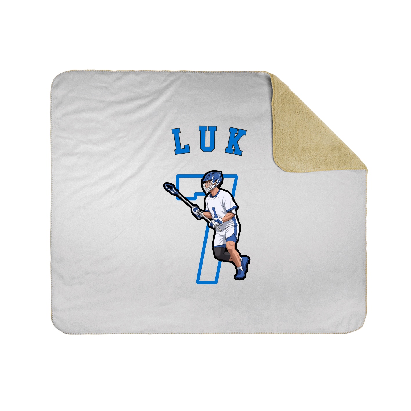 Throw Blanket — Shirsey Arch in White