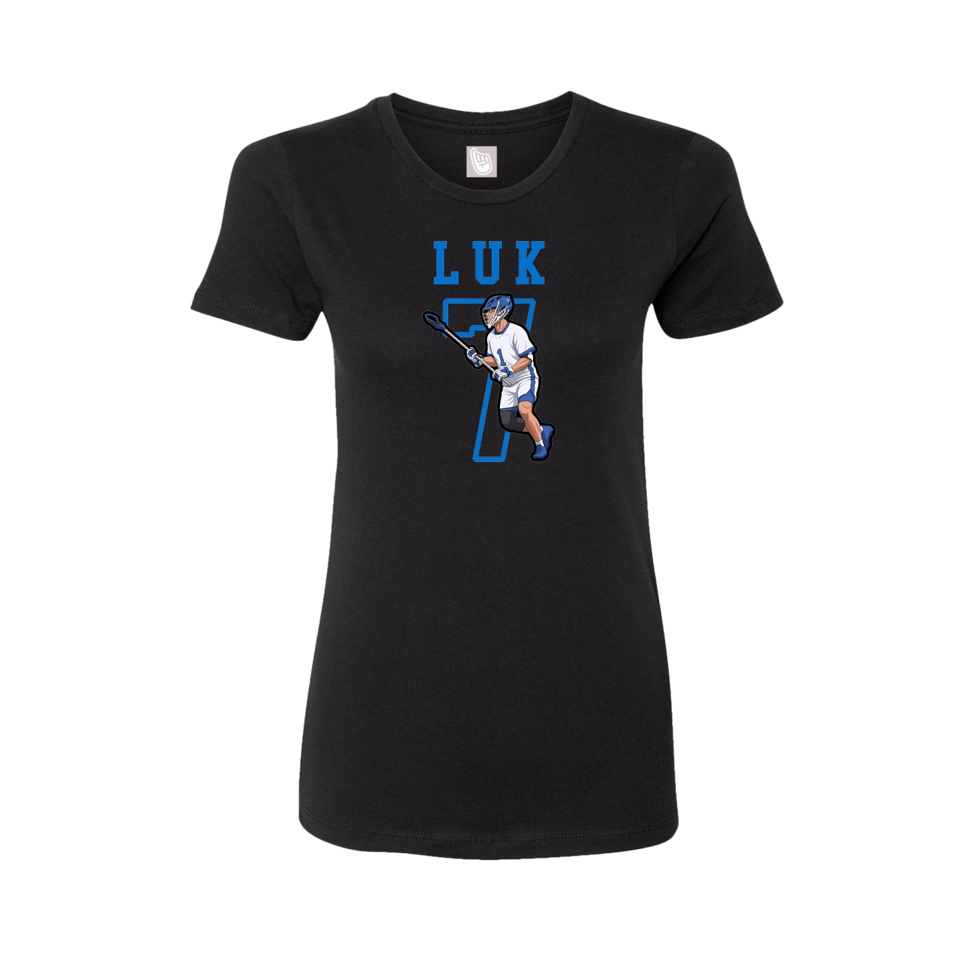 Fitted Women's Tee — Shirsey in Black