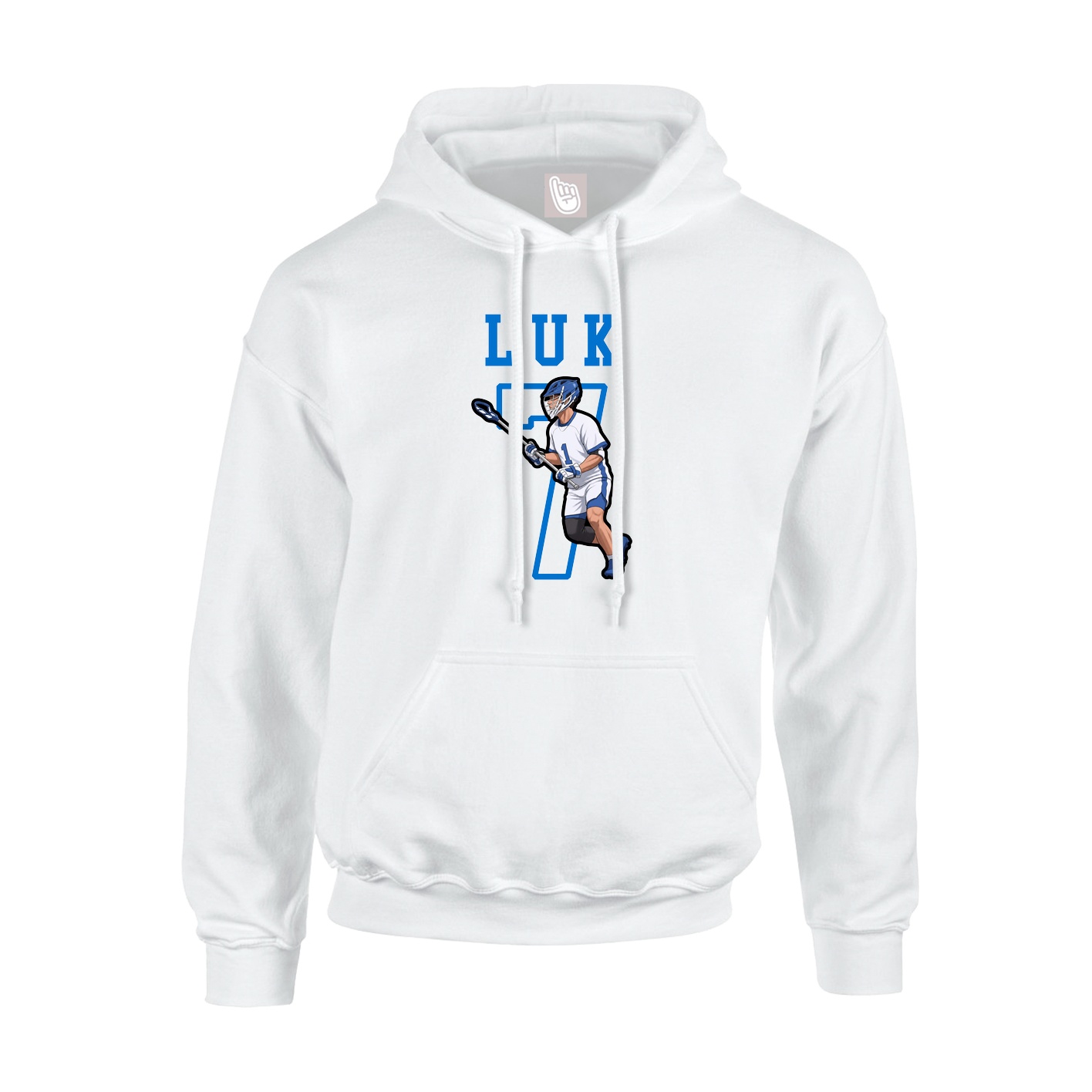Youth Hoodie — Shirsey in White