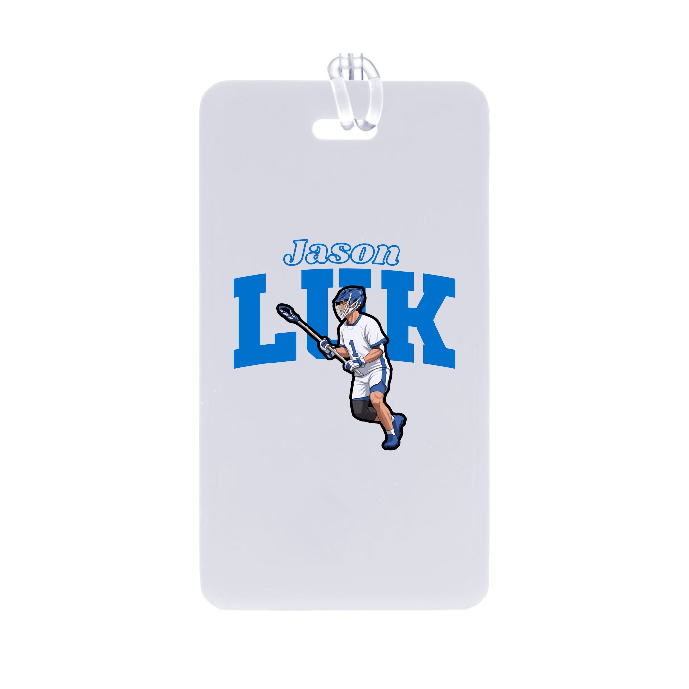 Bag Tag — Name Arch in Classic