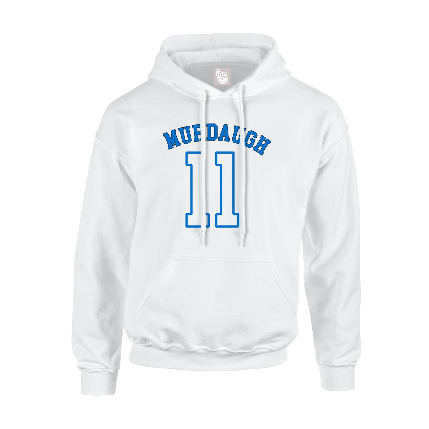 Hoodie — Shirsey Arch in White