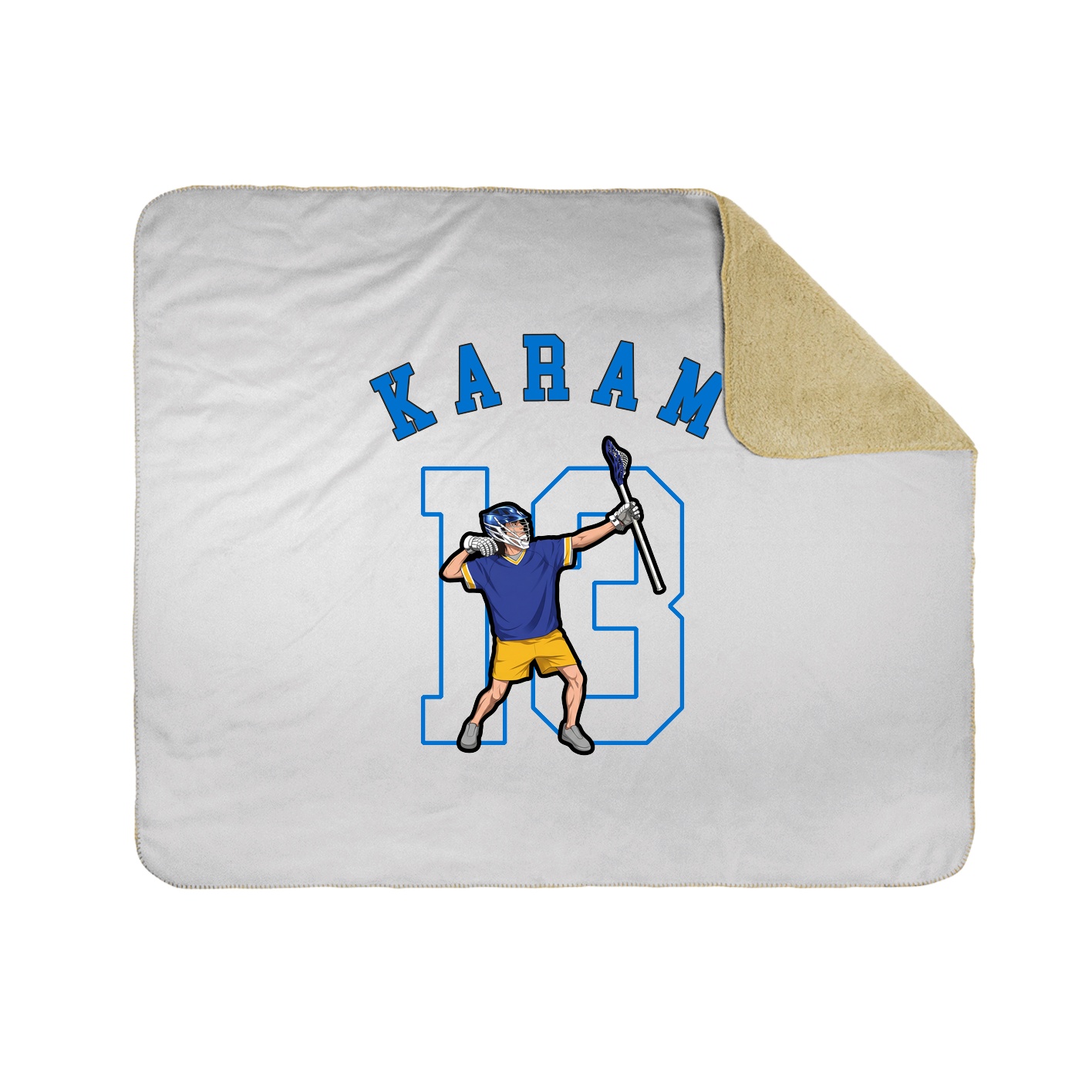 Throw Blanket — Shirsey Arch in White