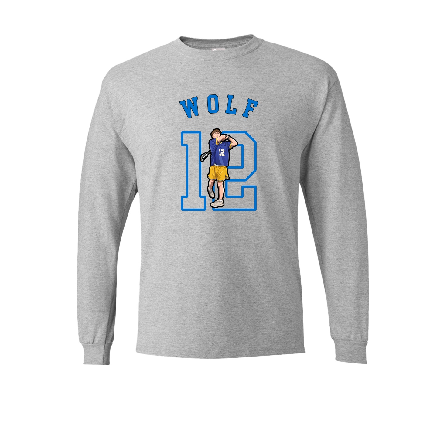 Long Sleeve Tee — Shirsey Arch in Grey