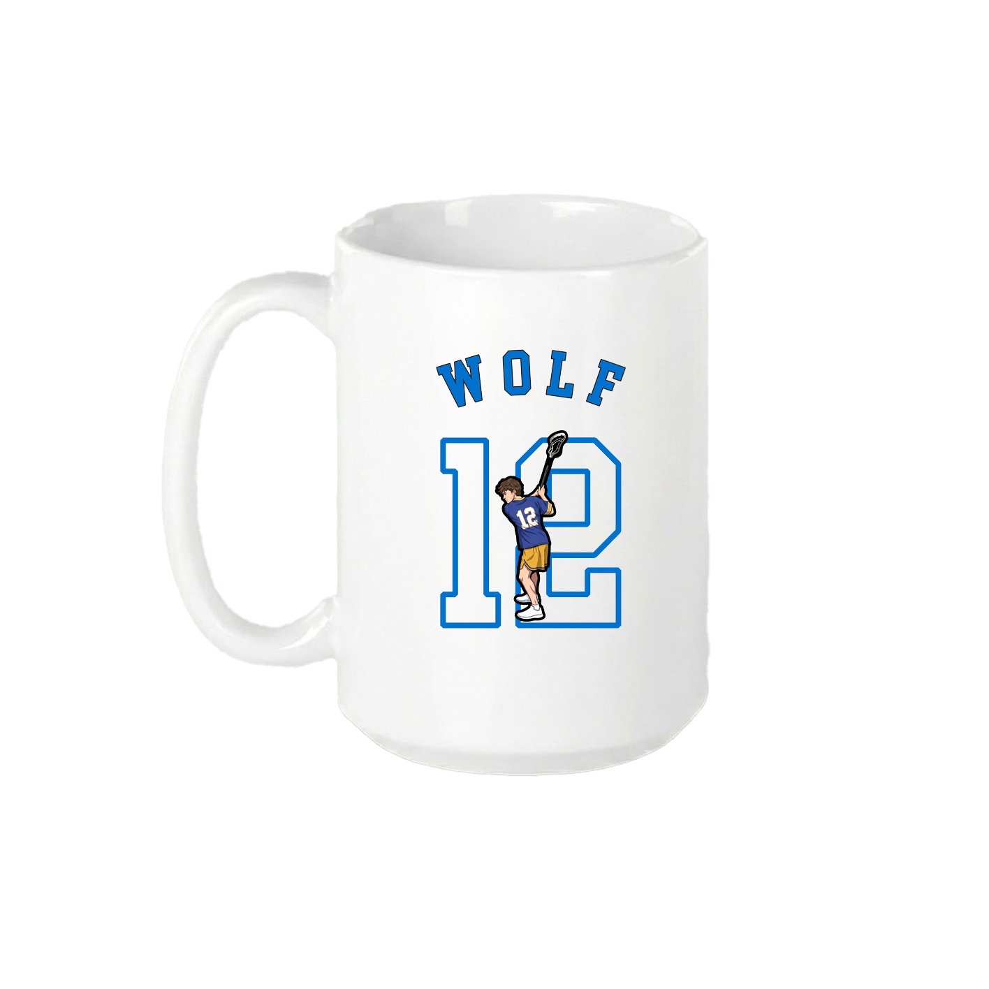 15oz Coffee Mug — Shirsey Arch in White