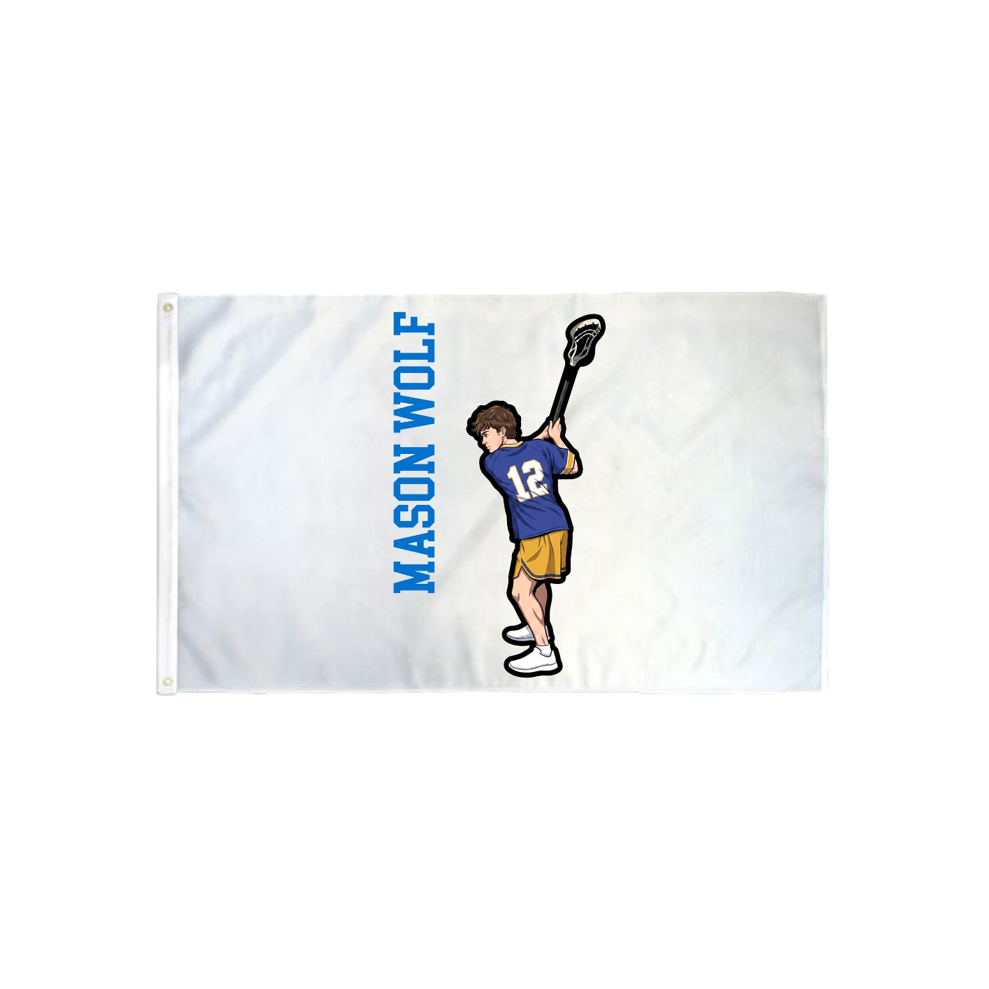3x5 Flag — Name Vertical in Classic