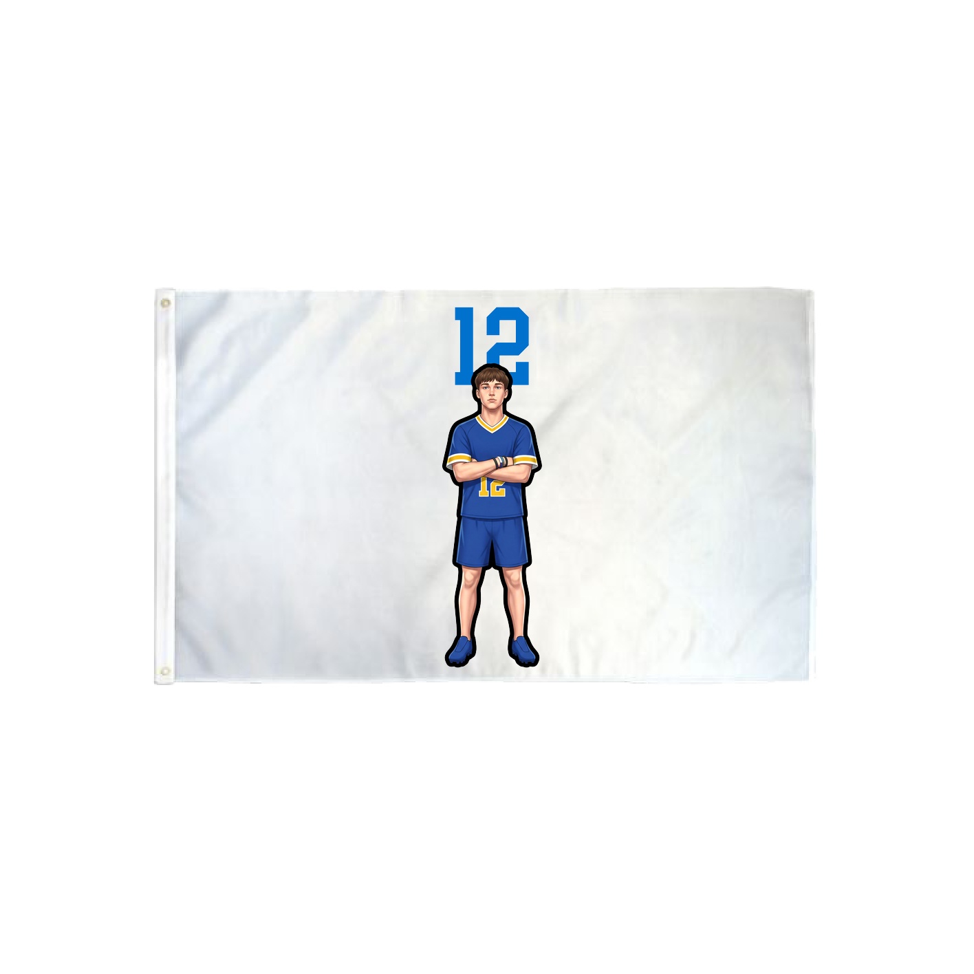 3x5 Flag — Number Top in Classic
