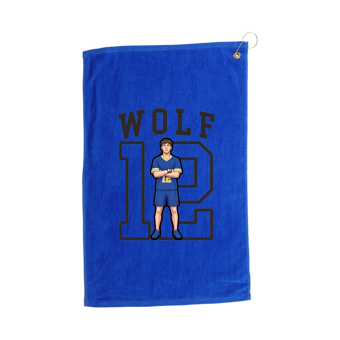 Golf Towel — Shirsey in Royal