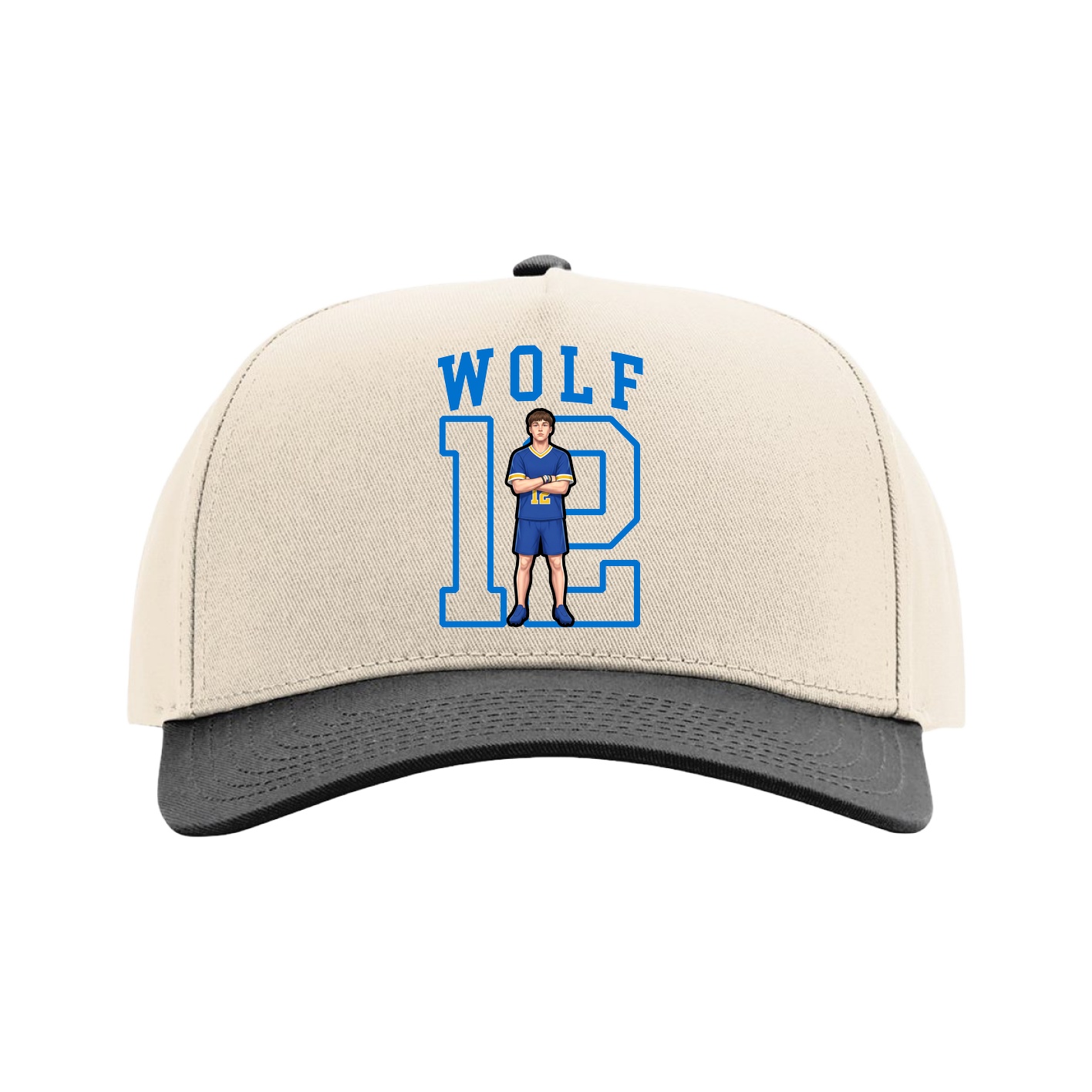 Full Fabric Five-Panel Champ Cap