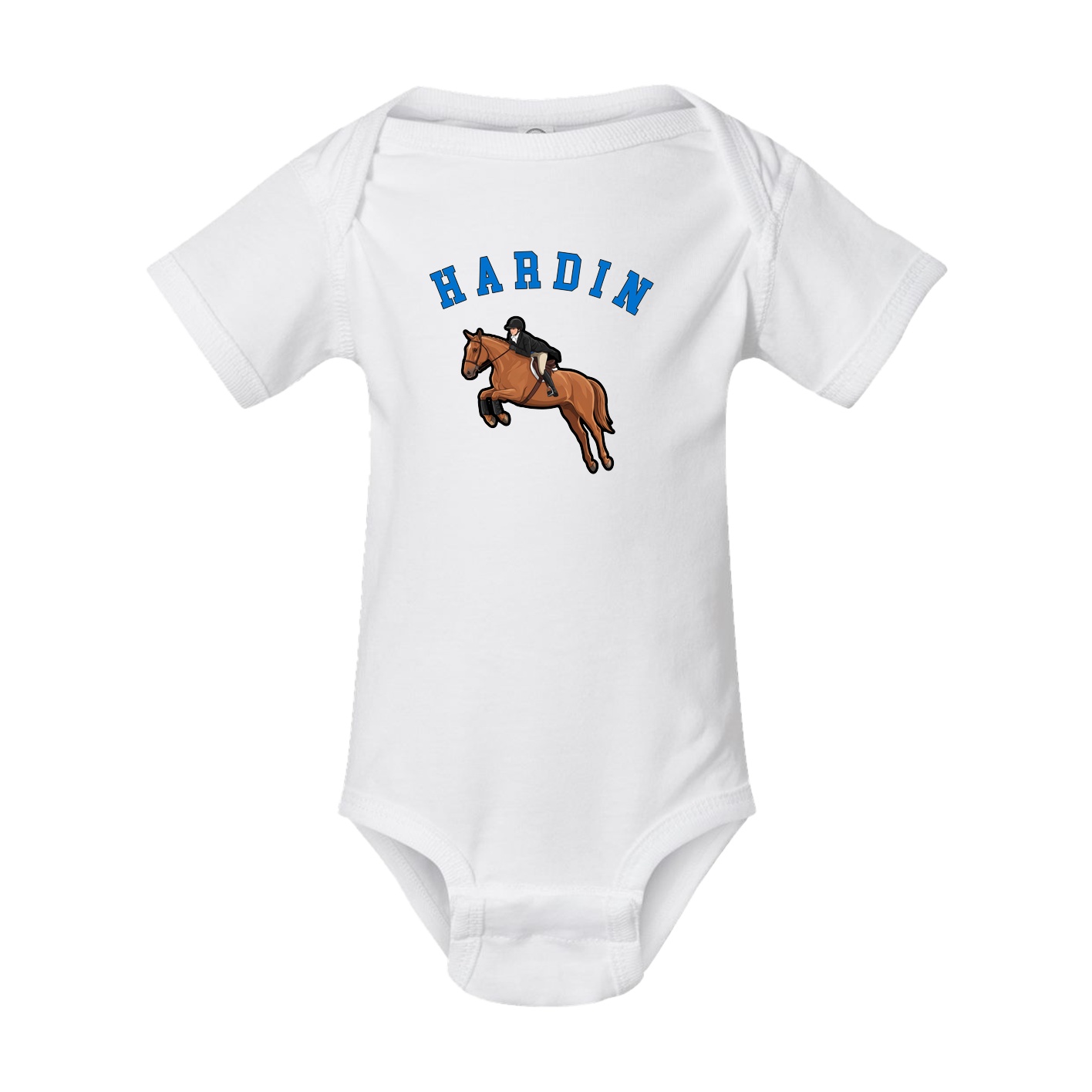 Baby Onesie — Shirsey Arch in White