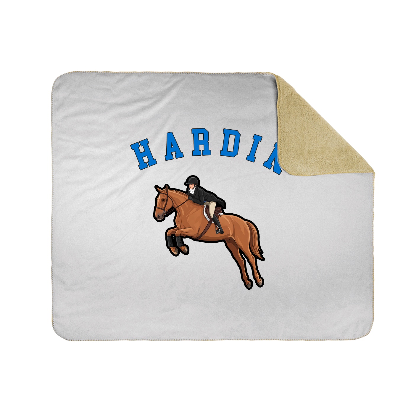 Throw Blanket — Shirsey Arch in White
