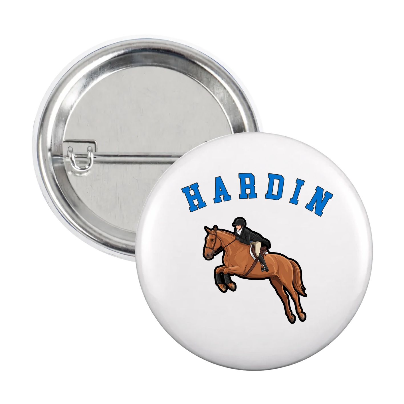 Game Day Button — Shirsey Arch in White