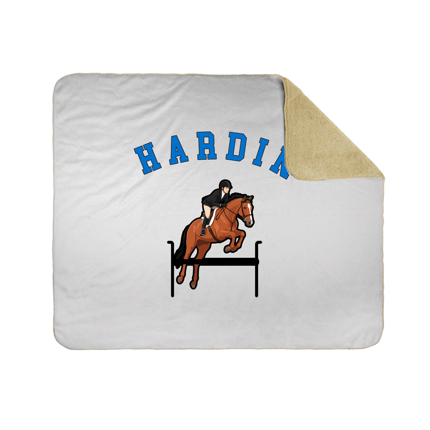 Throw Blanket — Shirsey Arch in White