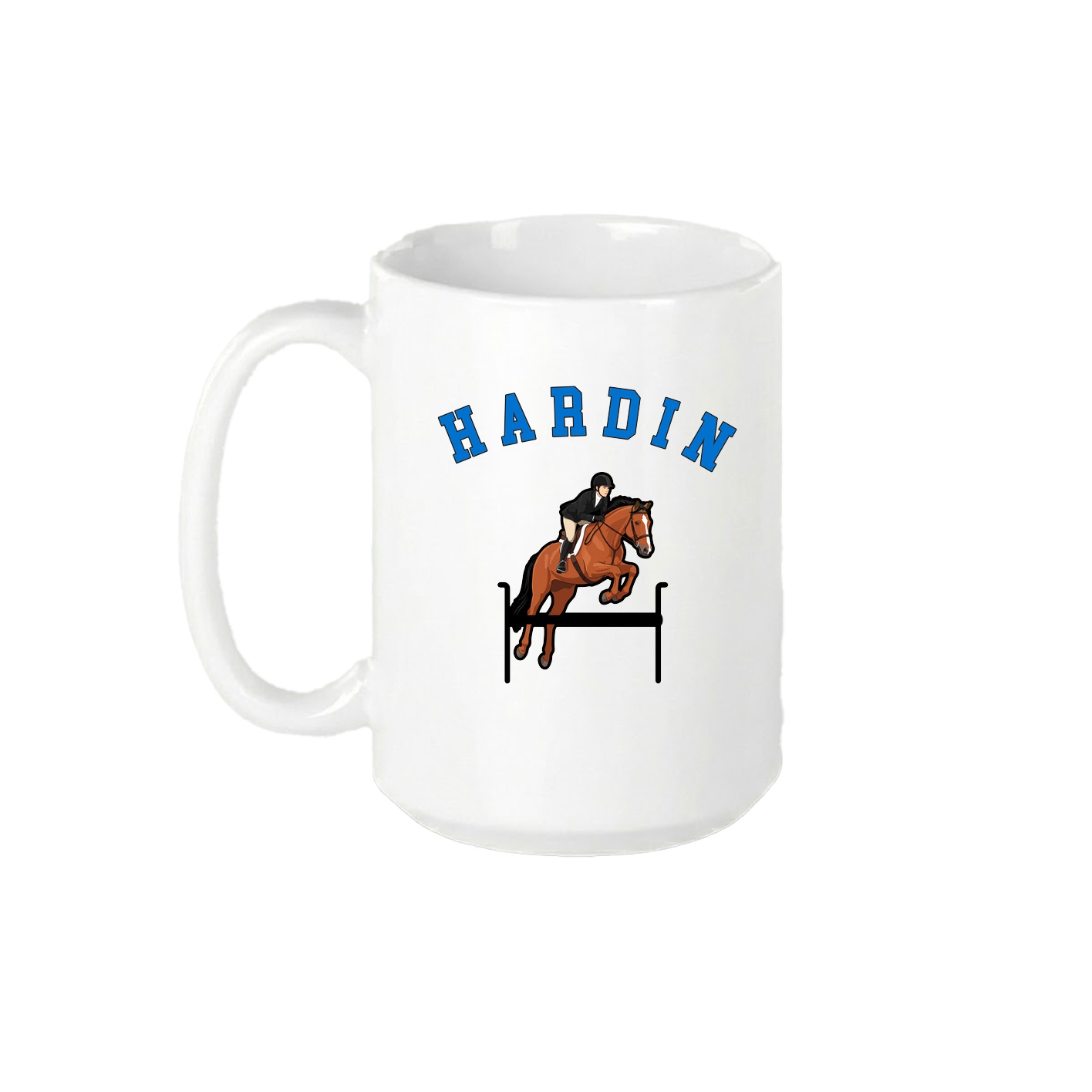 15oz Coffee Mug — Shirsey Arch in White