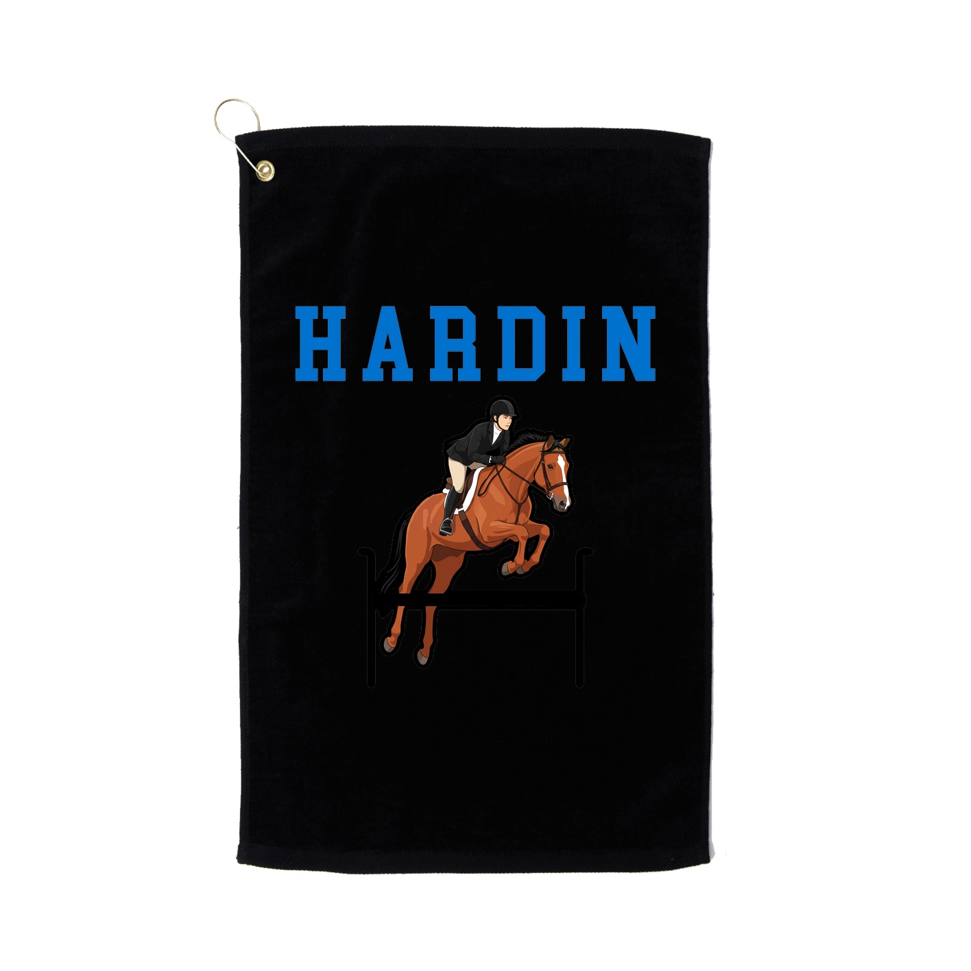 Golf Towel — Shirsey in Black