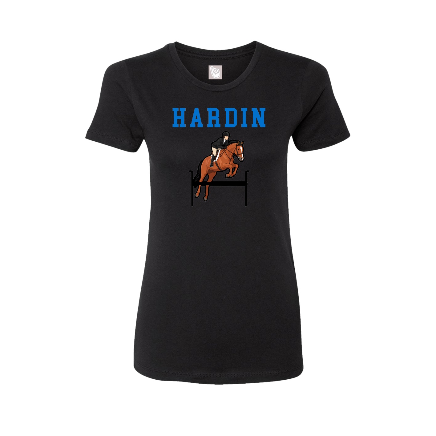Fitted Women's Tee — Shirsey in Black