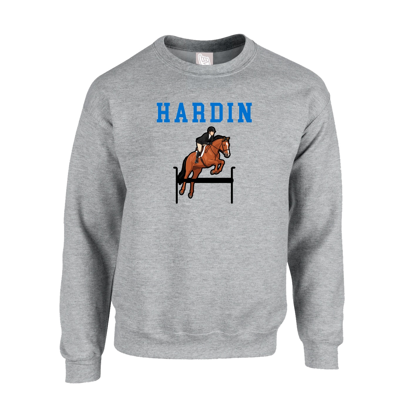 Fleece Crew — Shirsey in Grey