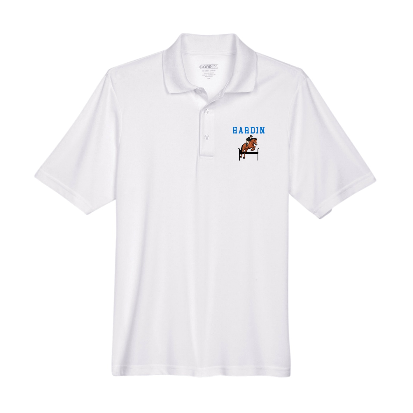 Performance Polo — Shirsey in White