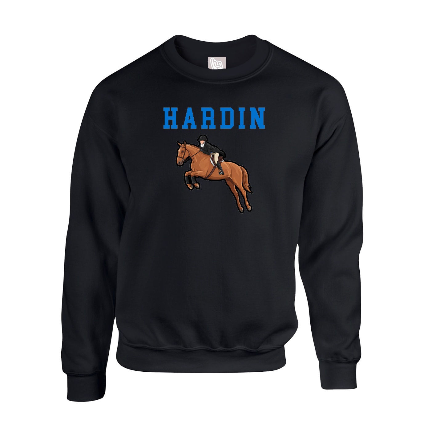 Fleece Crew — Shirsey in Black