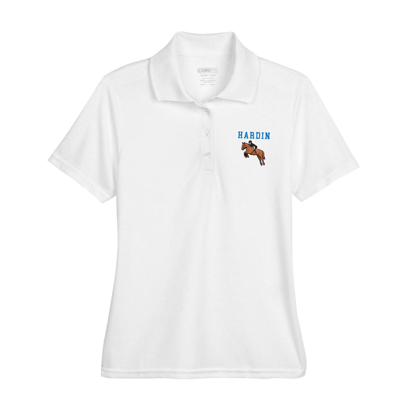 Womens Performance Polo — Shirsey in White