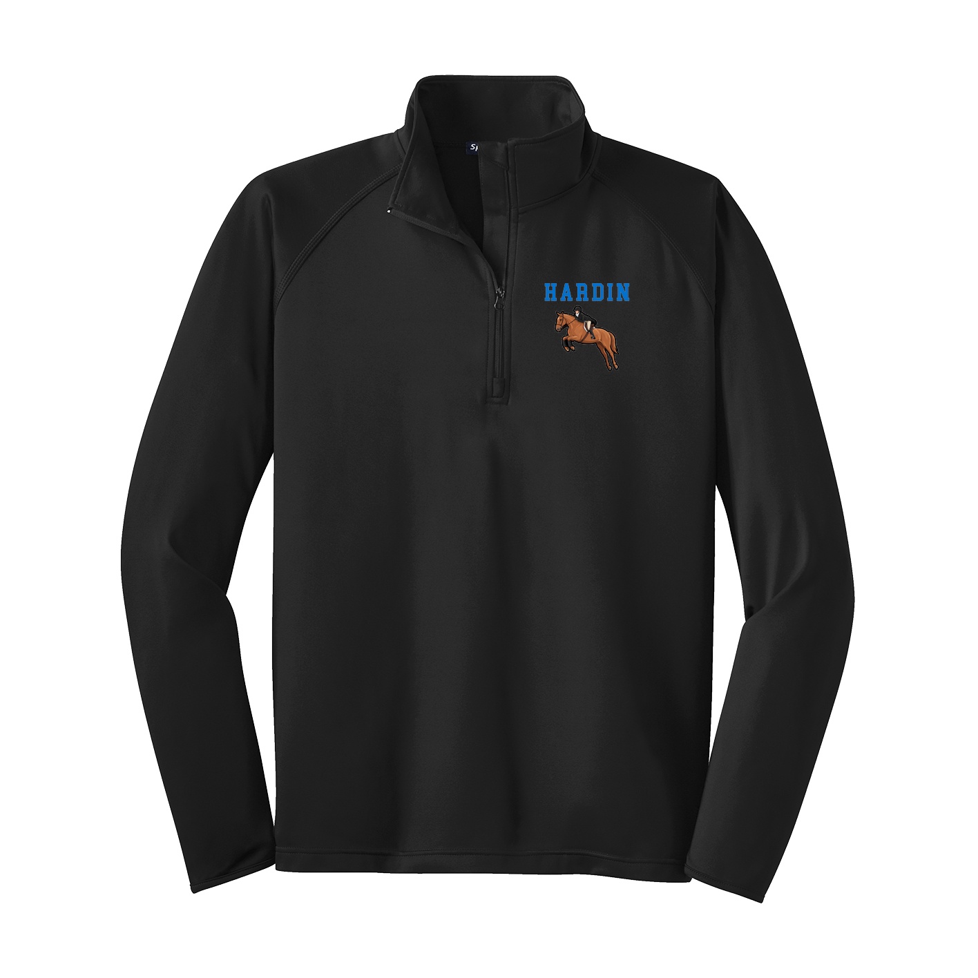 Q-Zip Pullover — Shirsey in Black