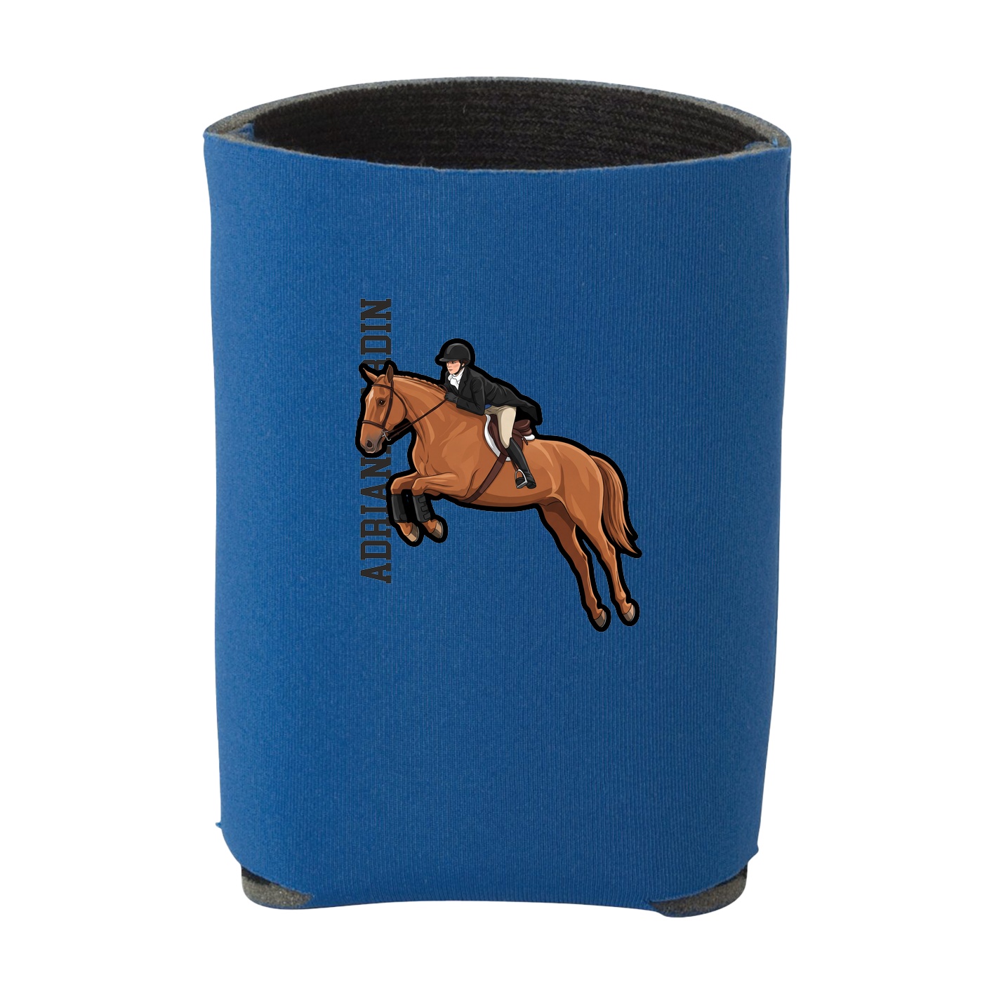 Can Holder — Name Vertical in Royal