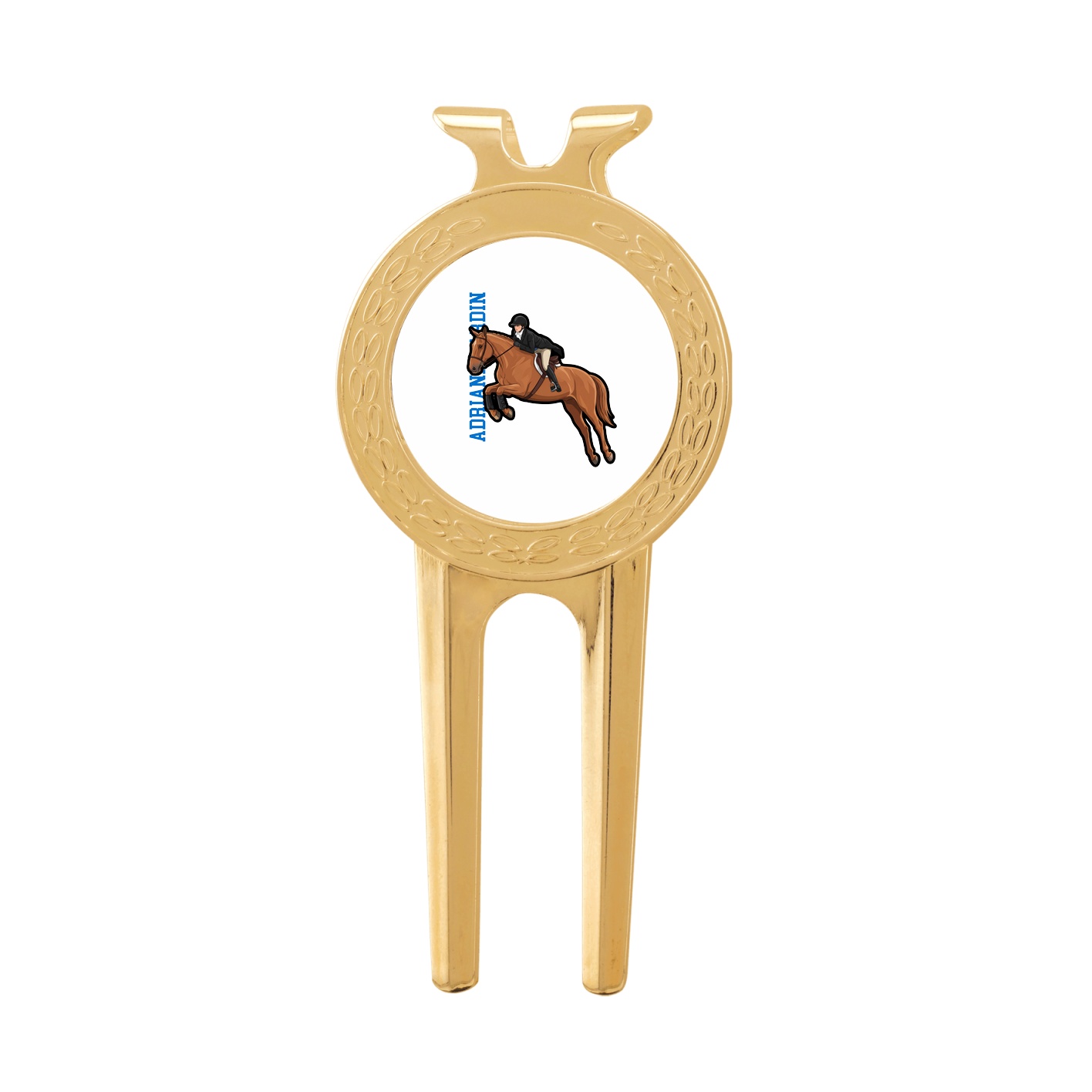Divot Tool with Ball Marker — Name Vertical in Classic