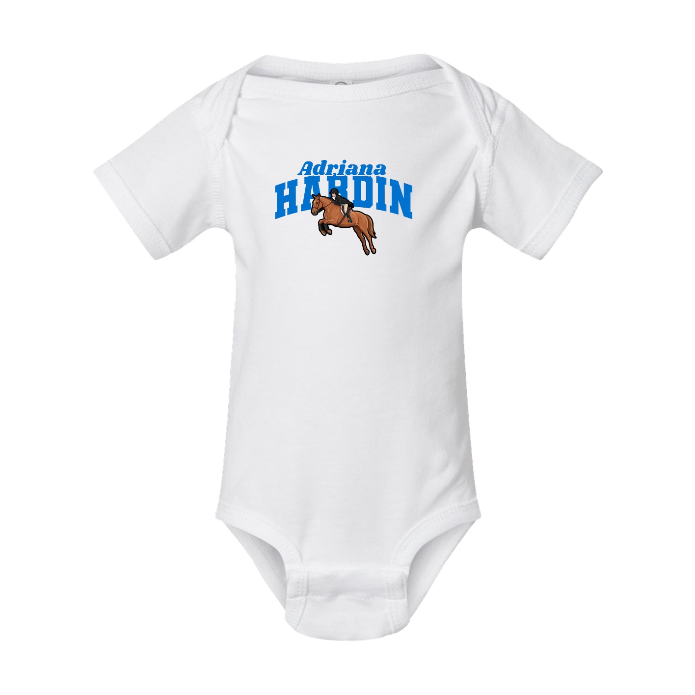 Baby Onesie — Signature Arch in White