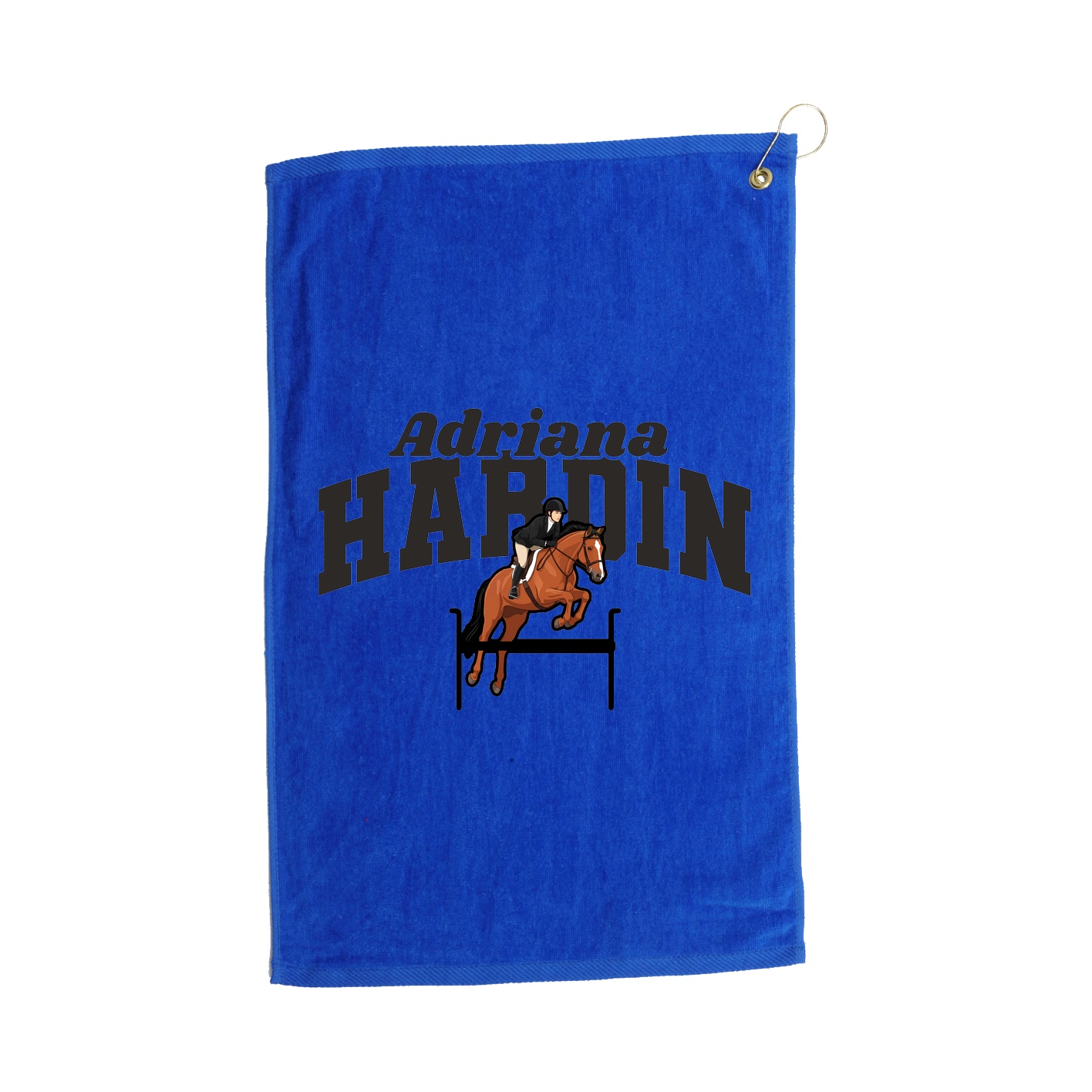 Golf Towel — Signature Arch in Royal