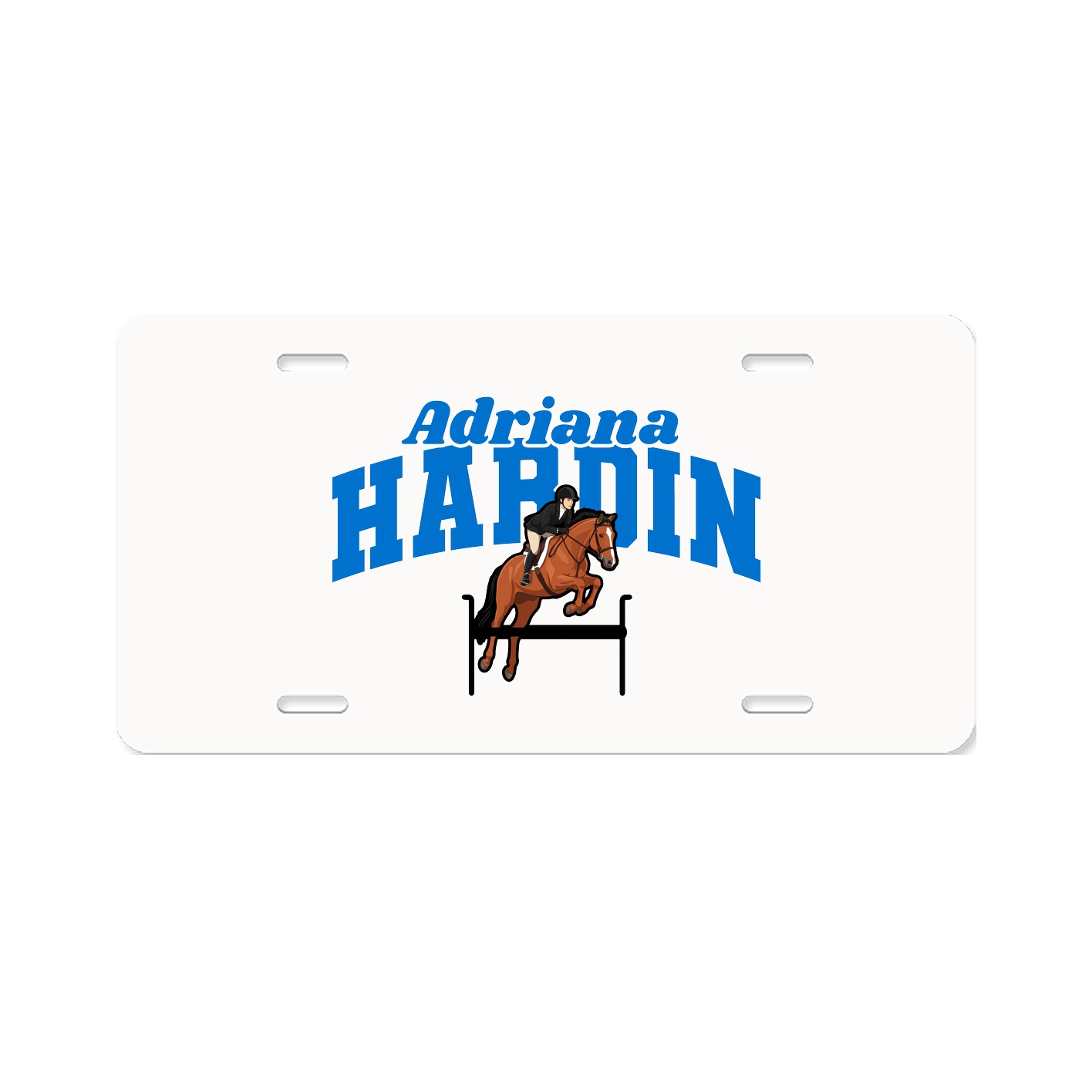 License Plate — Signature Arch in Classic