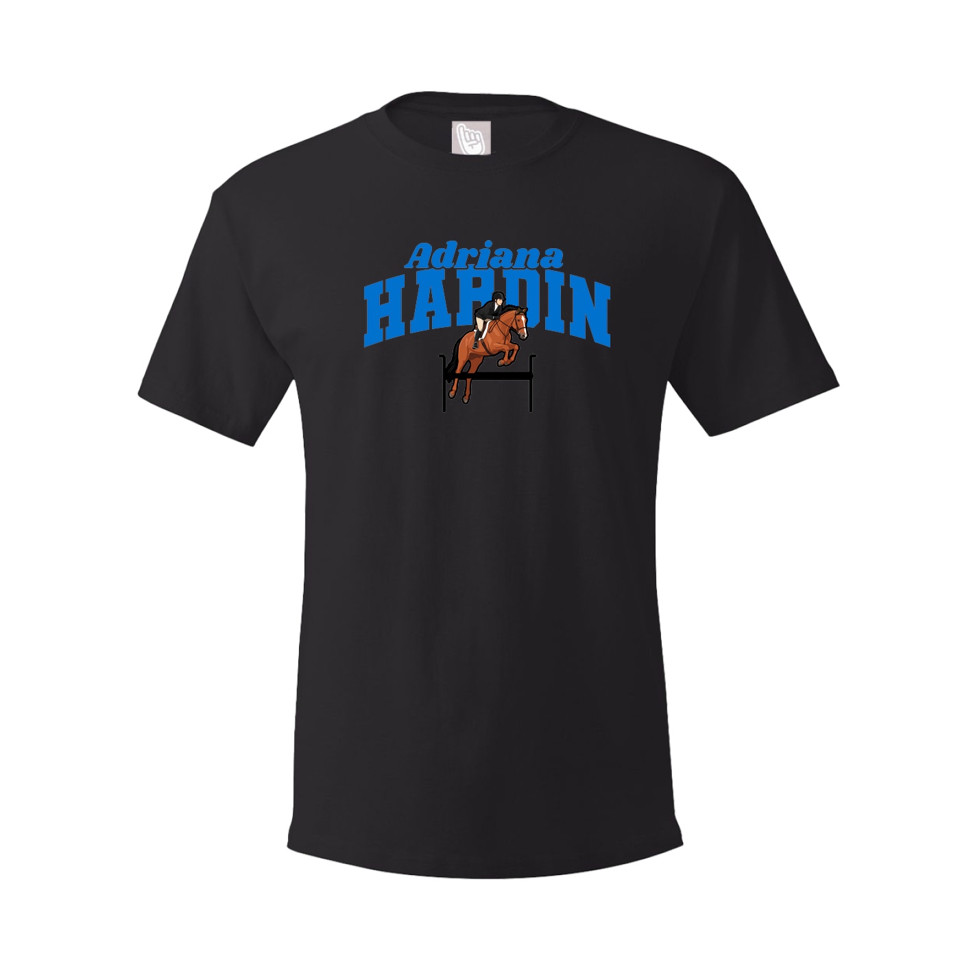 Tee — Signature Arch in Black