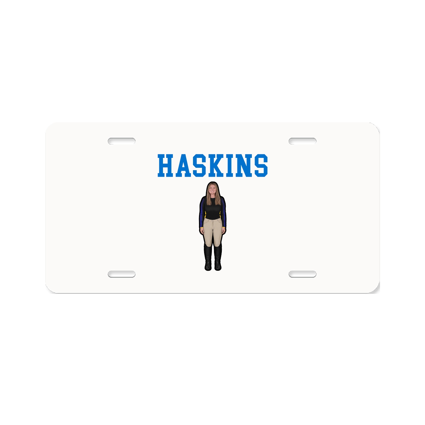 License Plate — Shirsey in Classic