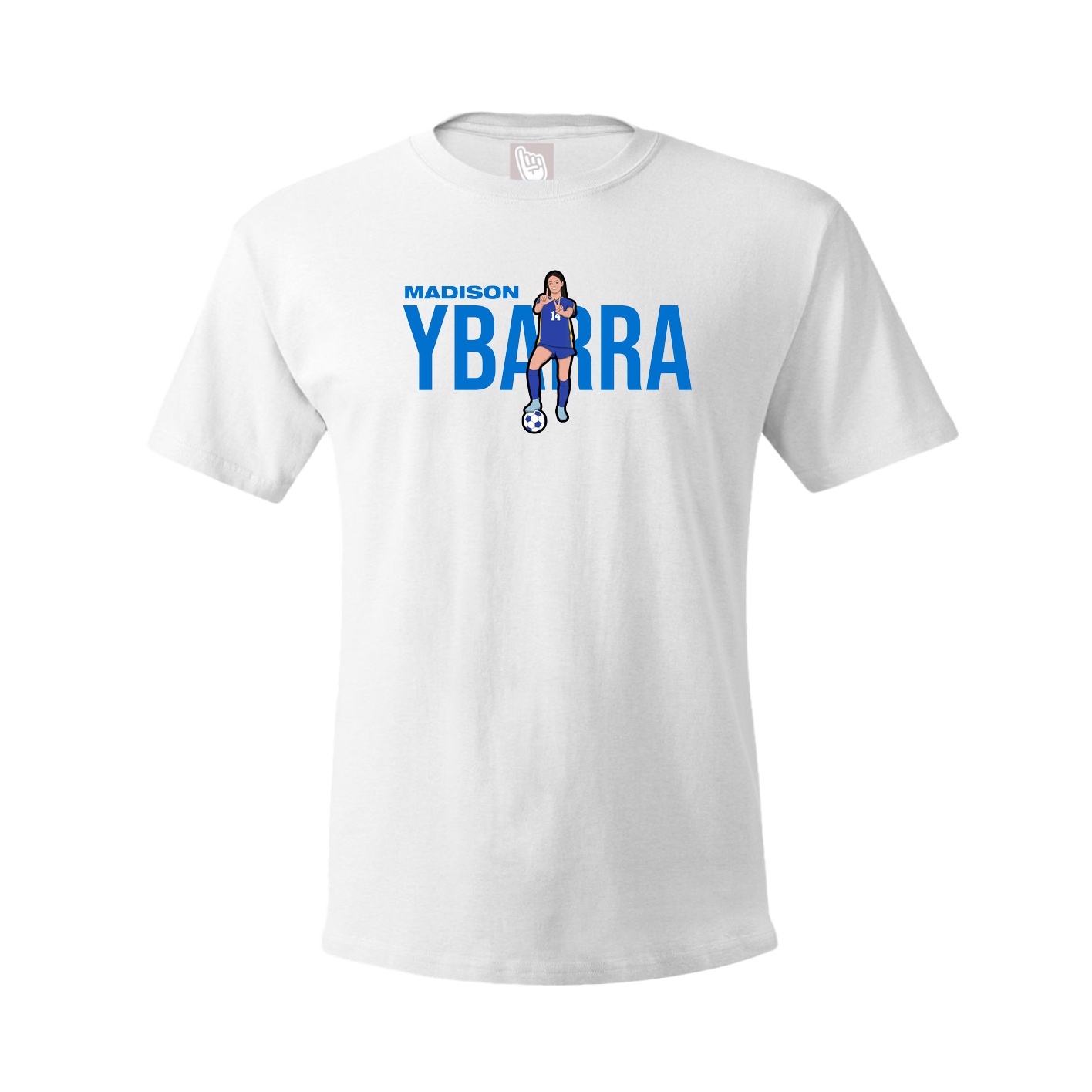 Tee — Player Name in White
