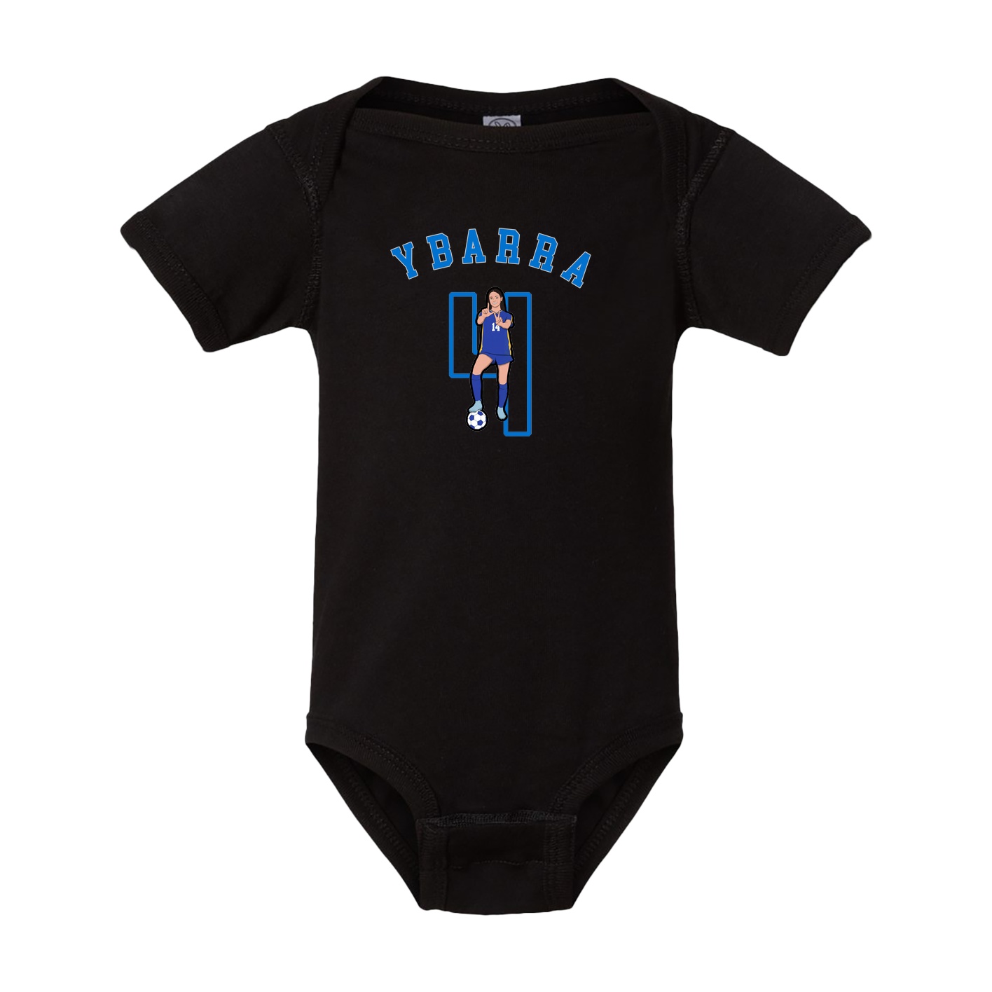 Baby Onesie — Shirsey Arch in Black