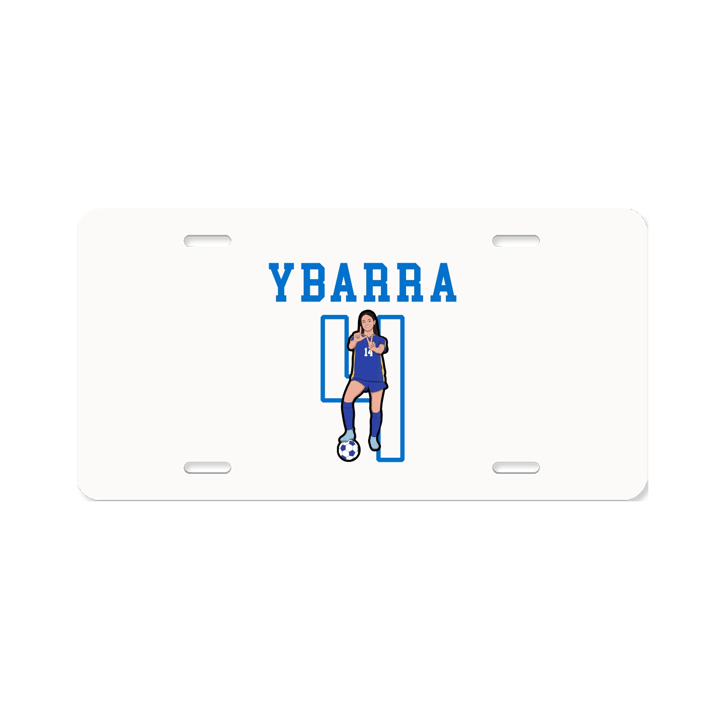 License Plate — Shirsey in Classic