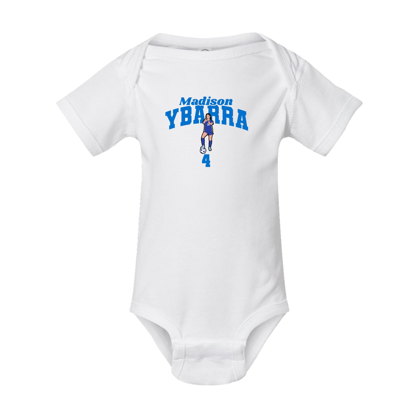 Baby Onesie — Signature Arch in White