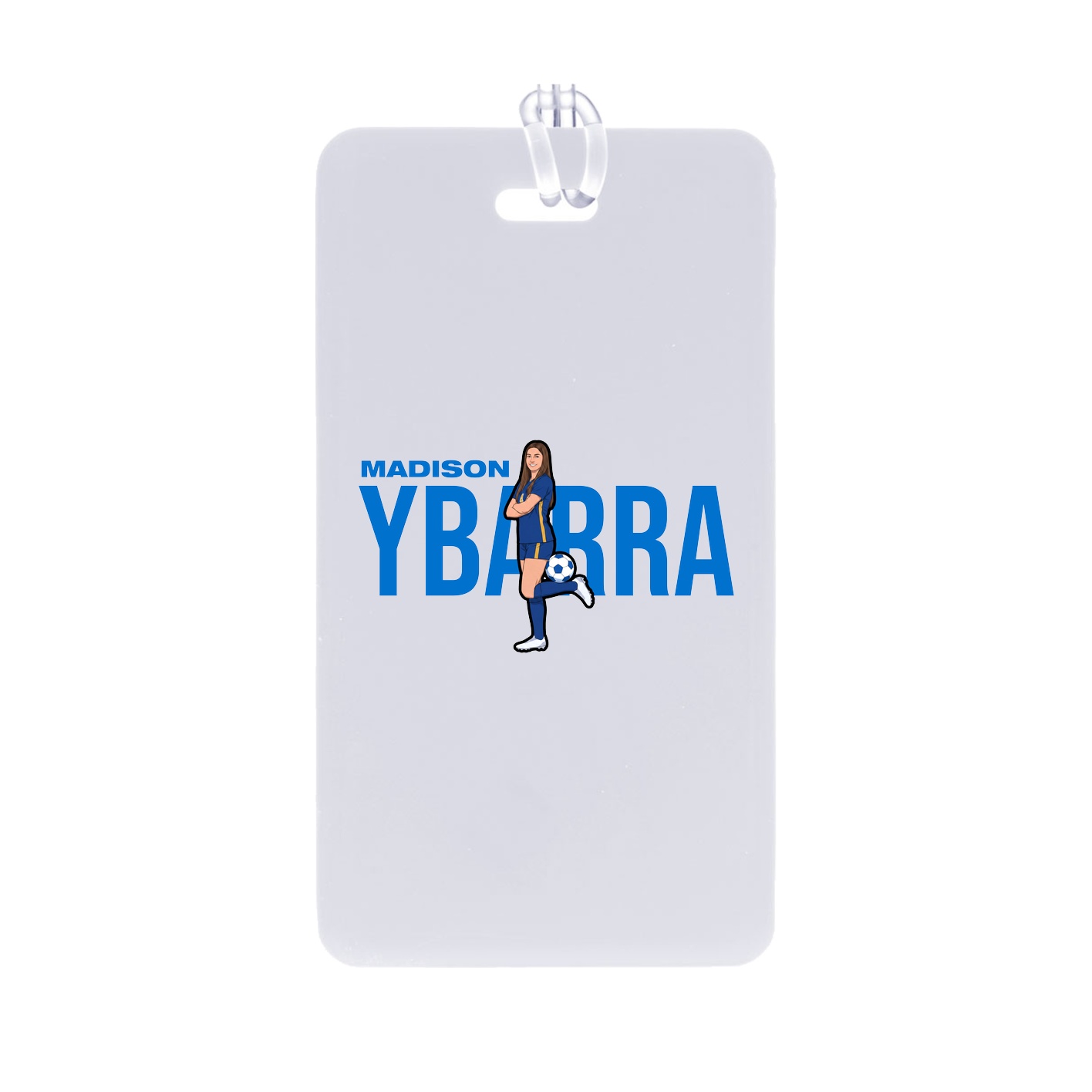 Bag Tag — Player Name in Classic