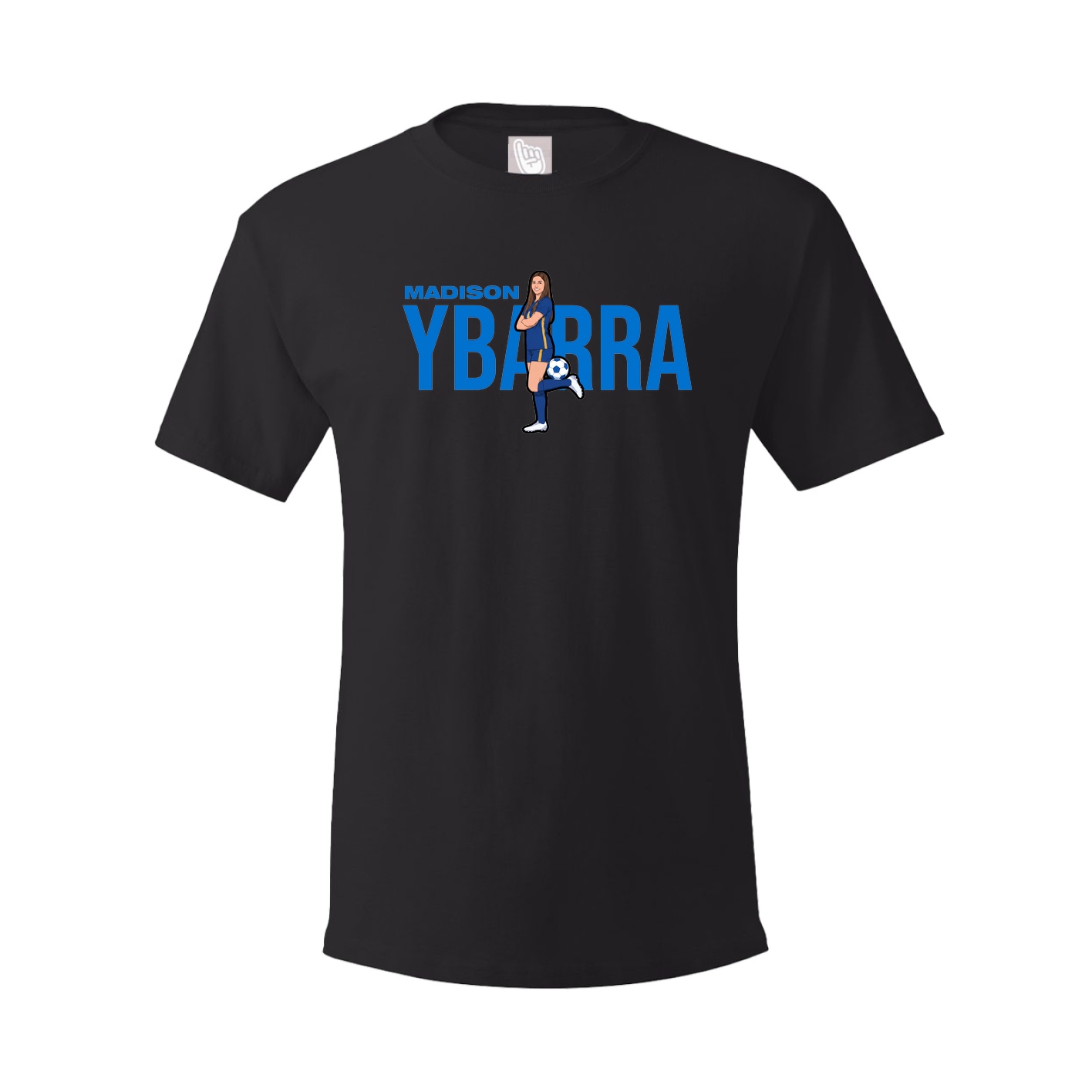 Youth Tee — Player Name in Black