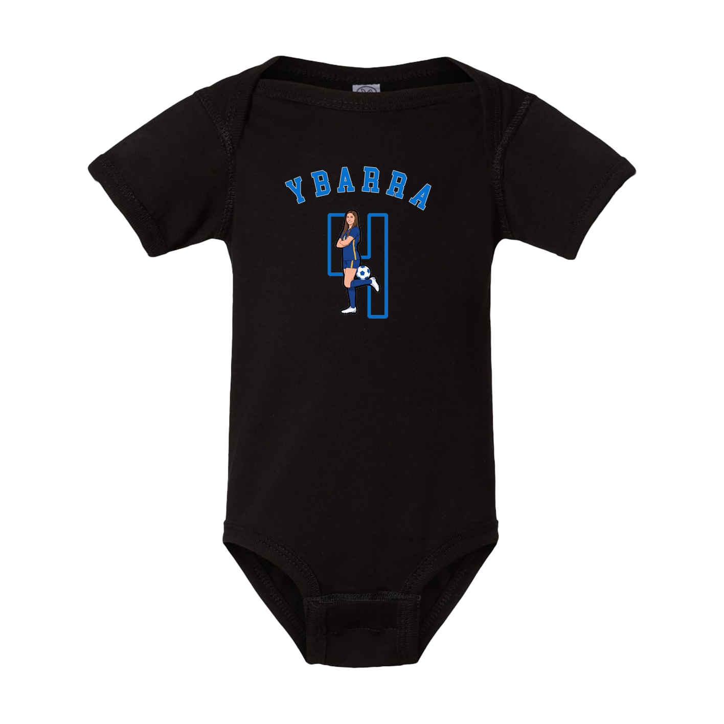 Baby Onesie — Shirsey Arch in Black