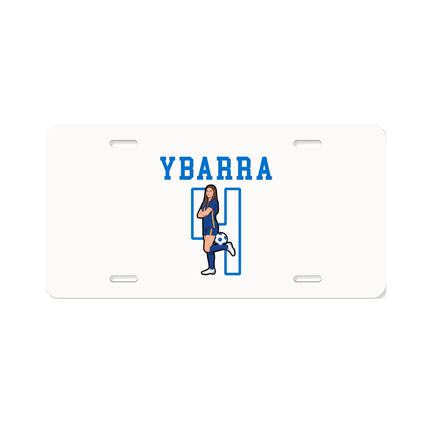 License Plate — Shirsey in Classic