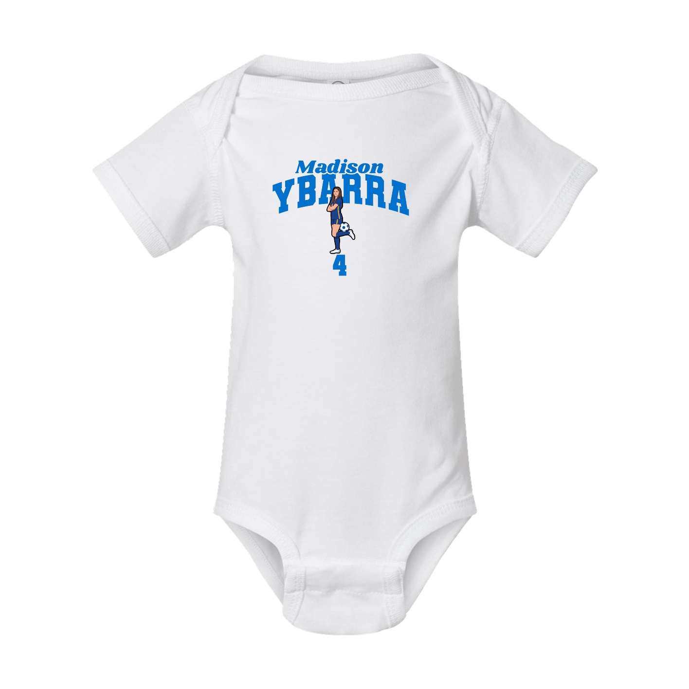 Baby Onesie — Signature Arch in White