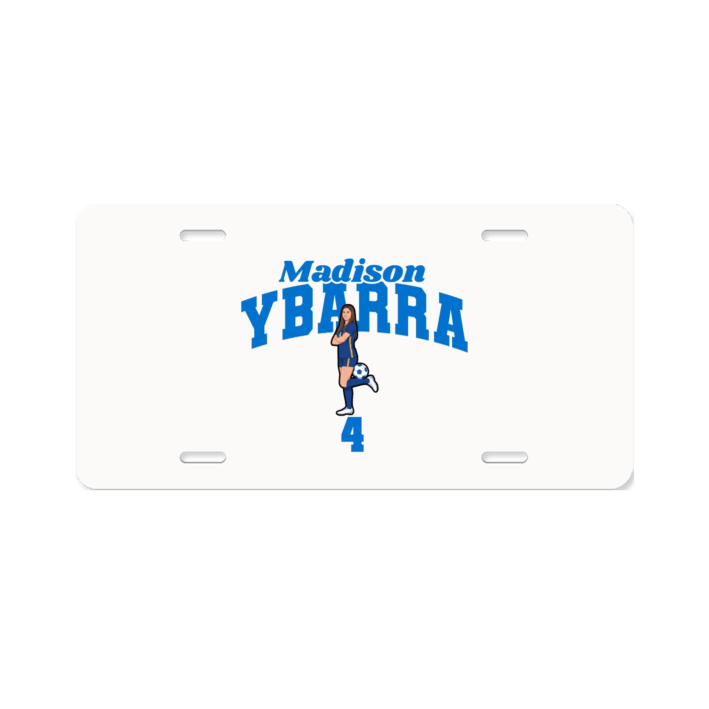 License Plate — Signature Arch in Classic