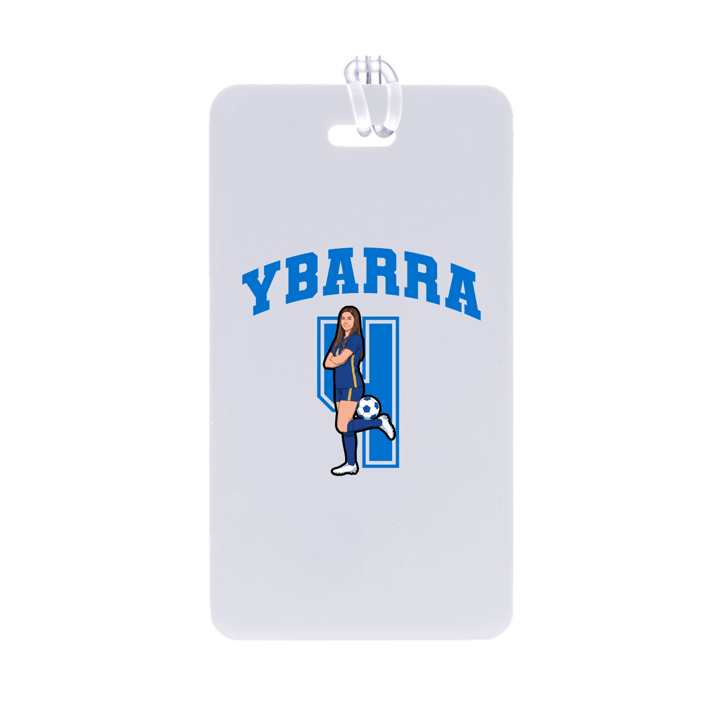 Bag Tag — Number in Classic