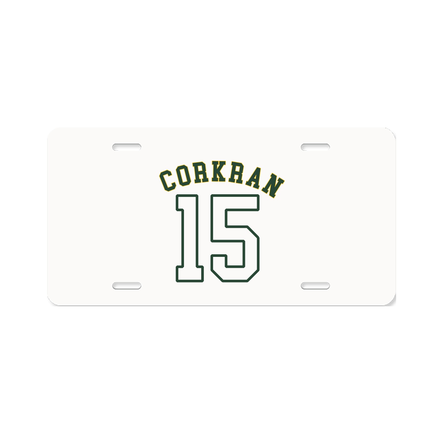 License Plate — Shirsey Arch in Classic