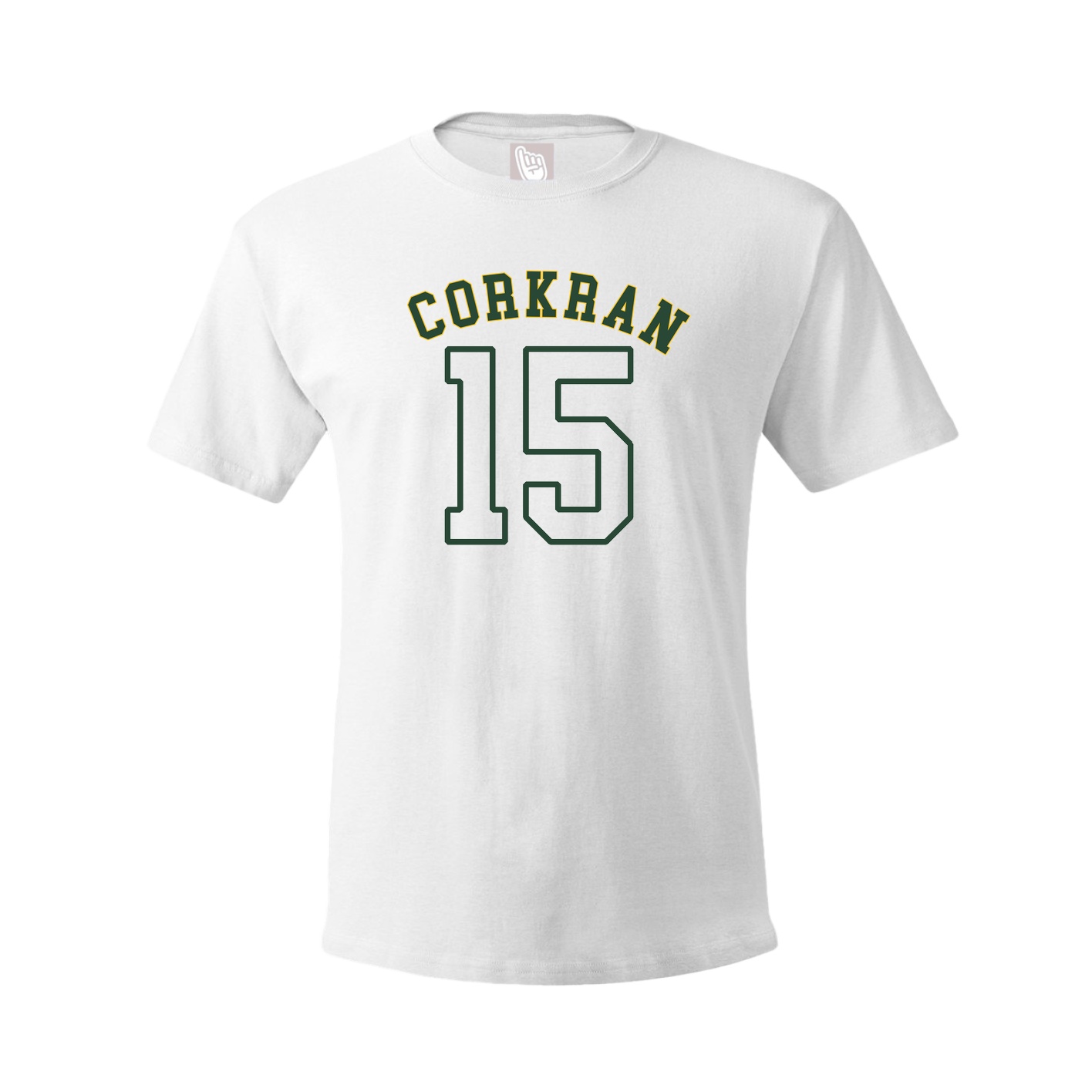 Youth Tee — Shirsey Arch in White